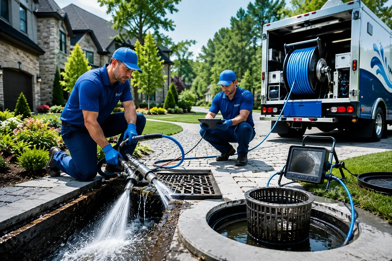 Local outdoor drain cleaning professionals in Duke, MO